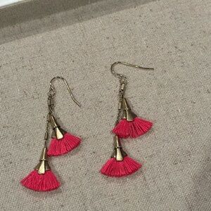 stella & dot Eden fringe earrings